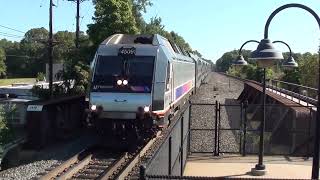 NJTR 4509 Leads NJ Transit Train 5519 West into Union, NJ 09/07/2019