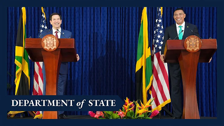 Secretary Rubio holds a joint press availability with Jamaican Prime Minister Andrew Holness