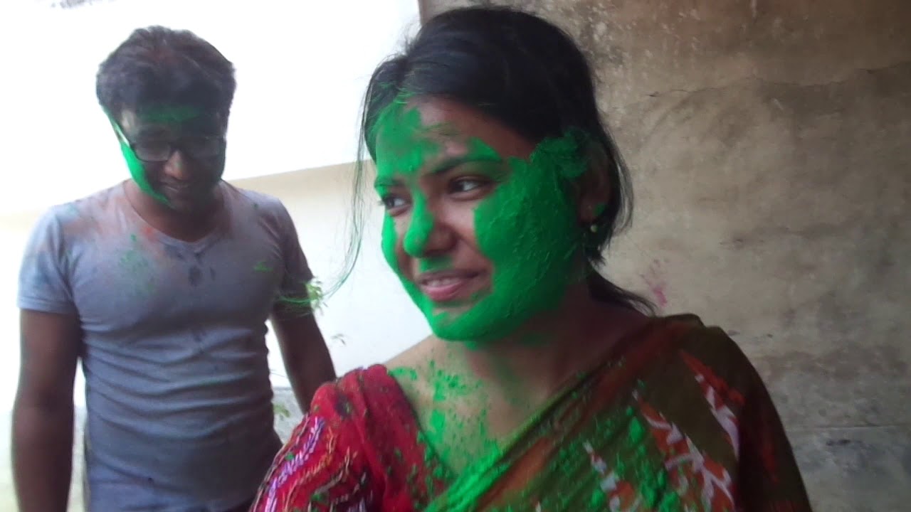 Holi Celebration in Home 2018 part3