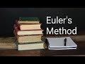 Euler's Method for BE BSc MCA MSC  BCA Students...