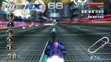 F-Zero AX (Upscaled 4K/60fps) Mute City - Sonic Oval (Bahamut)