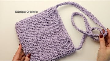 How To Crochet Cross Body / Sling Bag - Easy Pattern