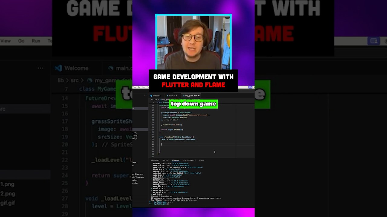 How to Set Up a Top Down Camera | Game Dev