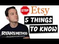 5 Things to Know Before Selling Print on Demand on Etsy