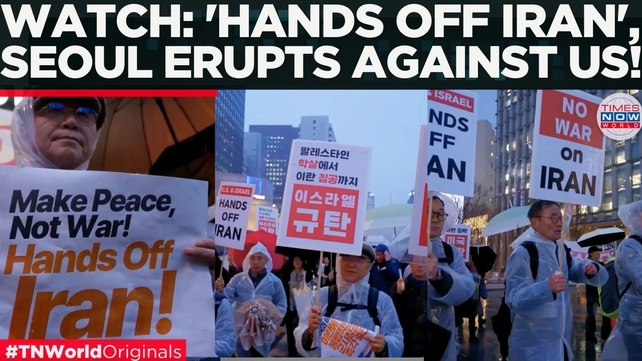EMBASSY AMBUSHED: Anti-War Protestors Storm US Embassy In Seoul, Slams Trump & Israel's War On Iran