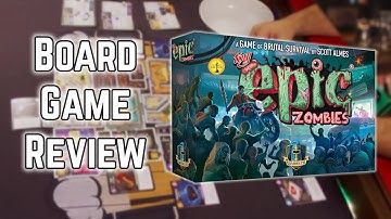 Fight a zombie overlord: Tiny Epic Zombies, a co-op/asymmetrical board game (Board Game Review)