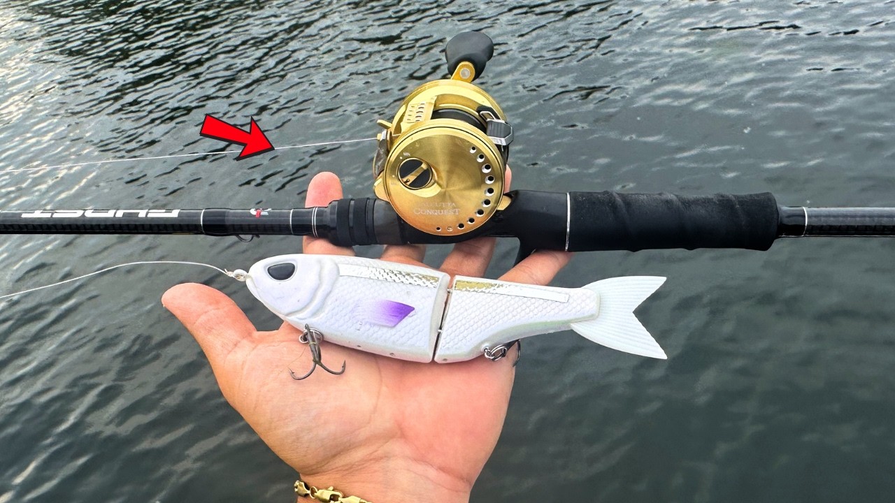 Throwing BIG Glides For Giant Summer Bass!