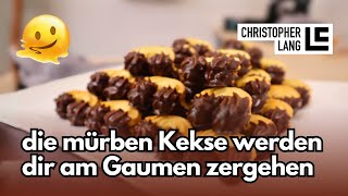 LINZER KIPFERL Rezept mit Butter | WEIHNACHTSKEKSE backen ...