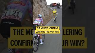 Vollering taking the Tour de France win?