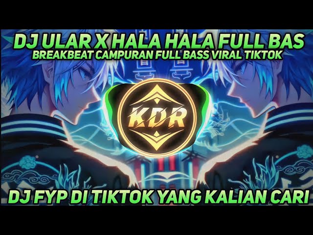 DJ ULAR X HALA HALA BREAKBEAT CAMPURAN FULL BASS VIRAL TIKTOK || DJ VIRAL TIKTOK TERBARU 2024 class=