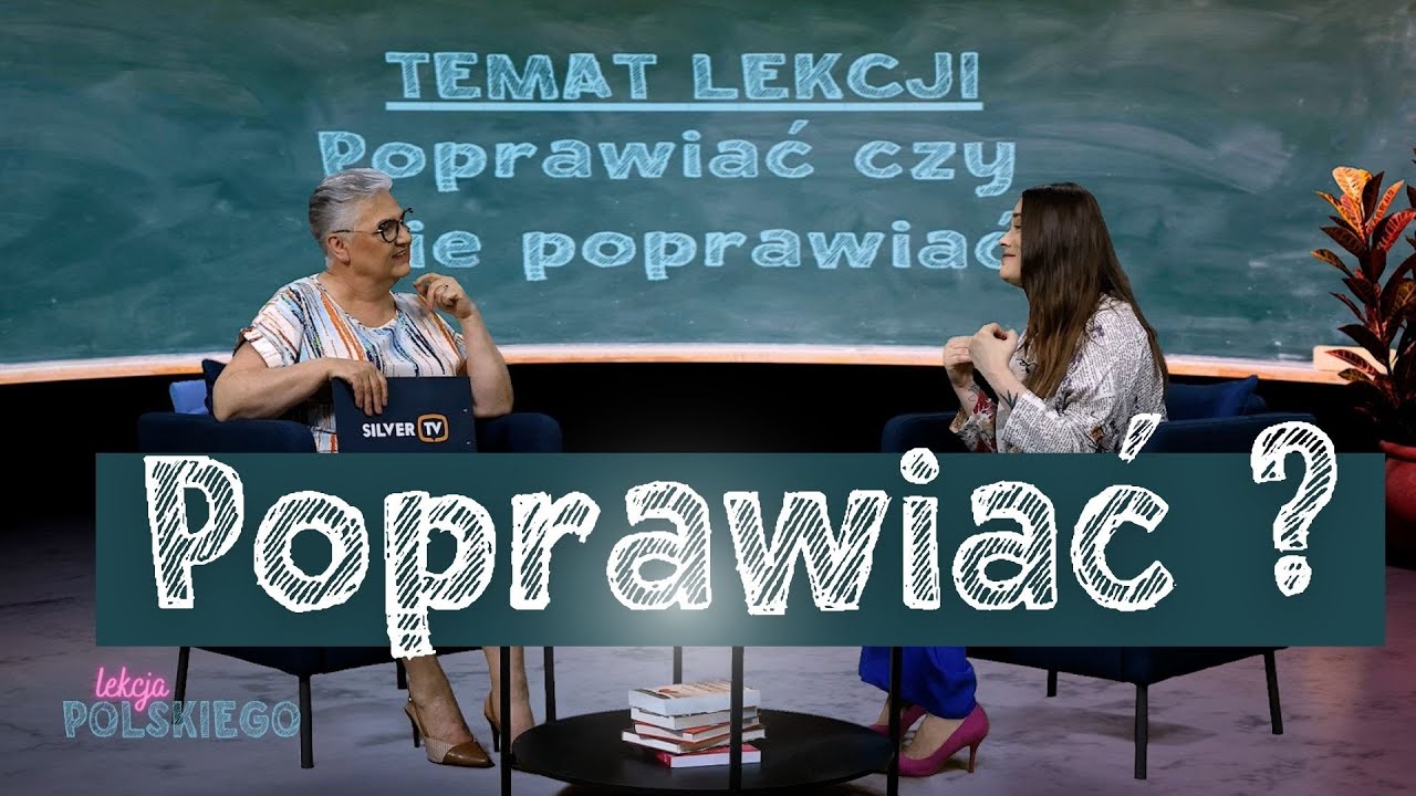 POPRAWIAĆ czy nie poprawiać - Lekcja polskiego odc. 8 - YouTube