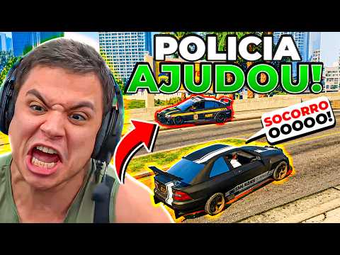 PAULINHO GOT CAUGHT and HAD TO ASK THE POLICE FOR HELP 😱 (Modder Clips)