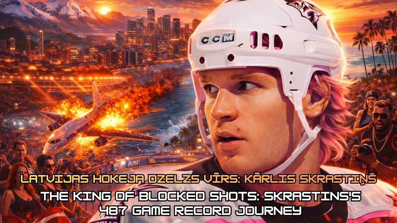 Железный человек латвийского хоккея: Карлис Скрастиньш #latvia