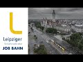 LVB Jobbahn unterwegs (Leipzig von Oben) Drohnenvideo