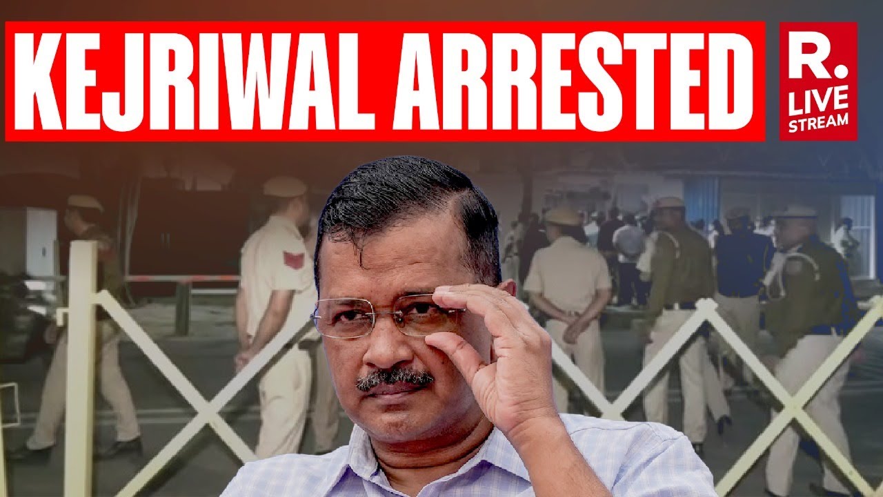LIVE: Delhi CM Arvind Kejriwal Arrested | ED Teams At Kejriwal's Residence