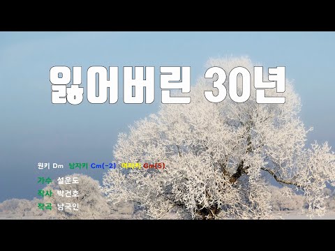 [은성 반주기] 잃어버린30년 - 설운도