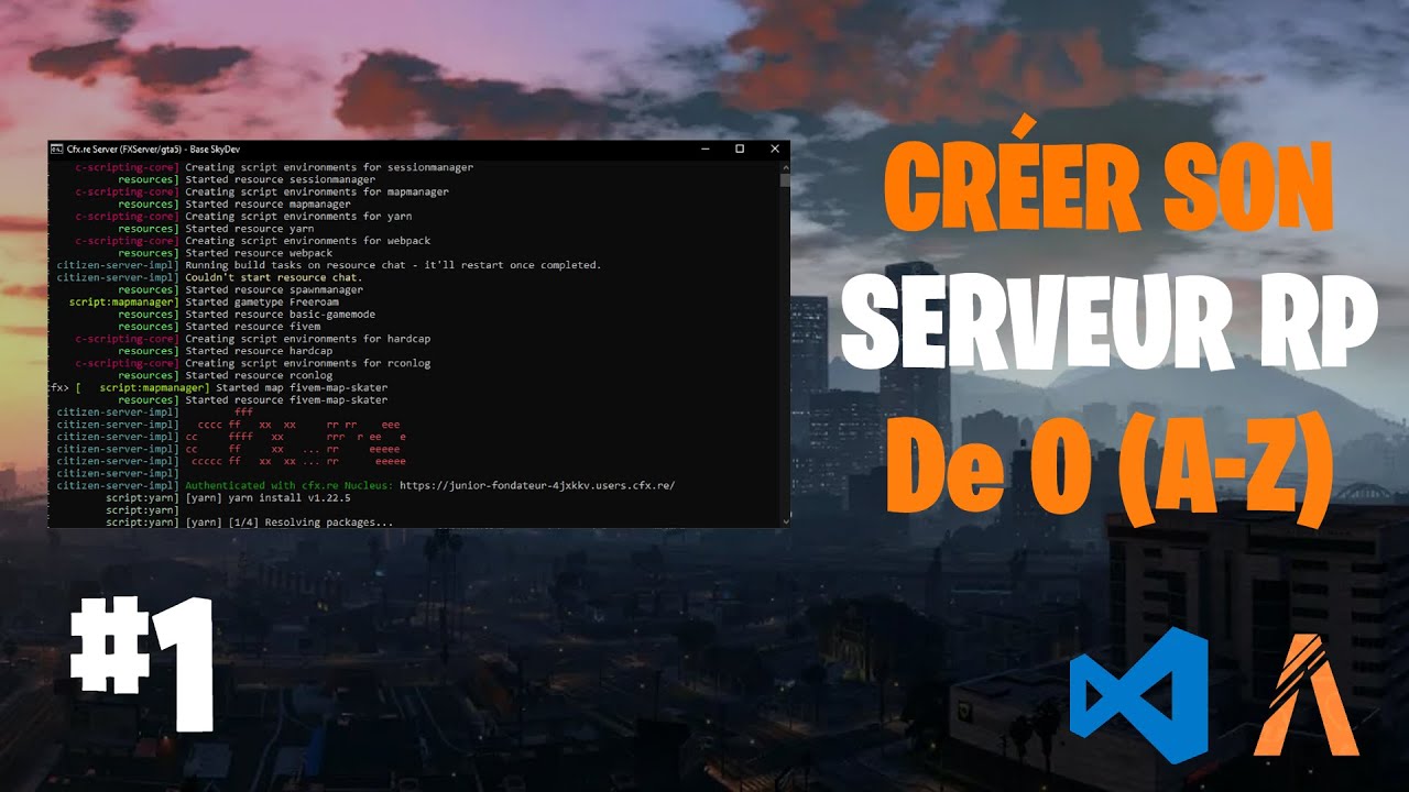 TUTO | Comment CRÉER son SERVEUR RP de 0 (A-Z) #1 - YouTube