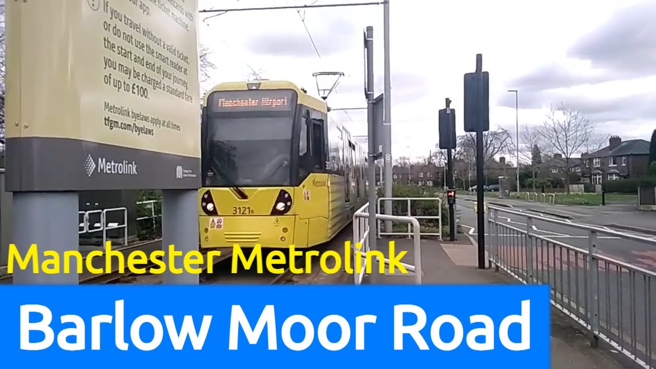Barlow Moor Road tram stop Manchester Metrolink (Preseries Ep