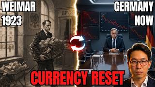 GERMANY IS REPEATING WEIMAR'S 1923 MISTAKES—IS A NEW CURRENCY RESET ALREADY UNDERWAY?