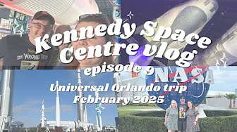 KENNEDY SPACE CENTRE 🚀 Longhorn Steakhouse 🥩 February 2025 trip Day 2