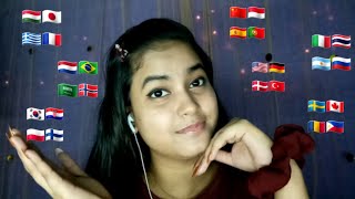 ASMR Speaking in 25 Different Languages