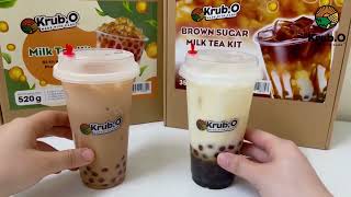 Krub.o Hướng Dẫn Cách Pha Trà Sữa Đơn Giản Nhất, Ai Cũng Làm Được