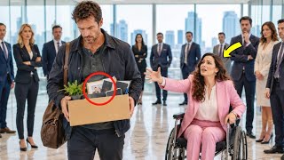 They Fired the Quiet Single Dad—Then the Paralyzed CEO Discovered He Was the Billionaire Founder!