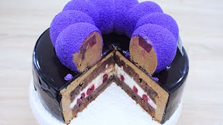 Муссовый торт Чёрный лес / Black Forest Cake Муссовый торт Чёрный лес / Black Forest Cake