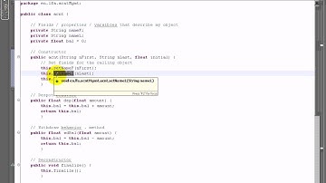 Java w/ Eclipse 35 - Bank Program Part 21