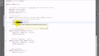 Java w/ Eclipse 35 - Bank Program Part 21