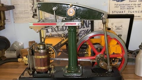 RUNNING MY STUART BEAM ENGINE ON STEAM