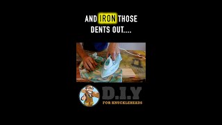 Magically Repair Dents in Wood With an Iron! 🤯 #Shorts
Repairing dents in wood can be a really simple process just as long as you have an iron close and handy #shorts
Music Artist: Kevin Macleod
Title: Acid Jazz Magically Repair Dents in Wood With an Iron! 🤯 #Shorts