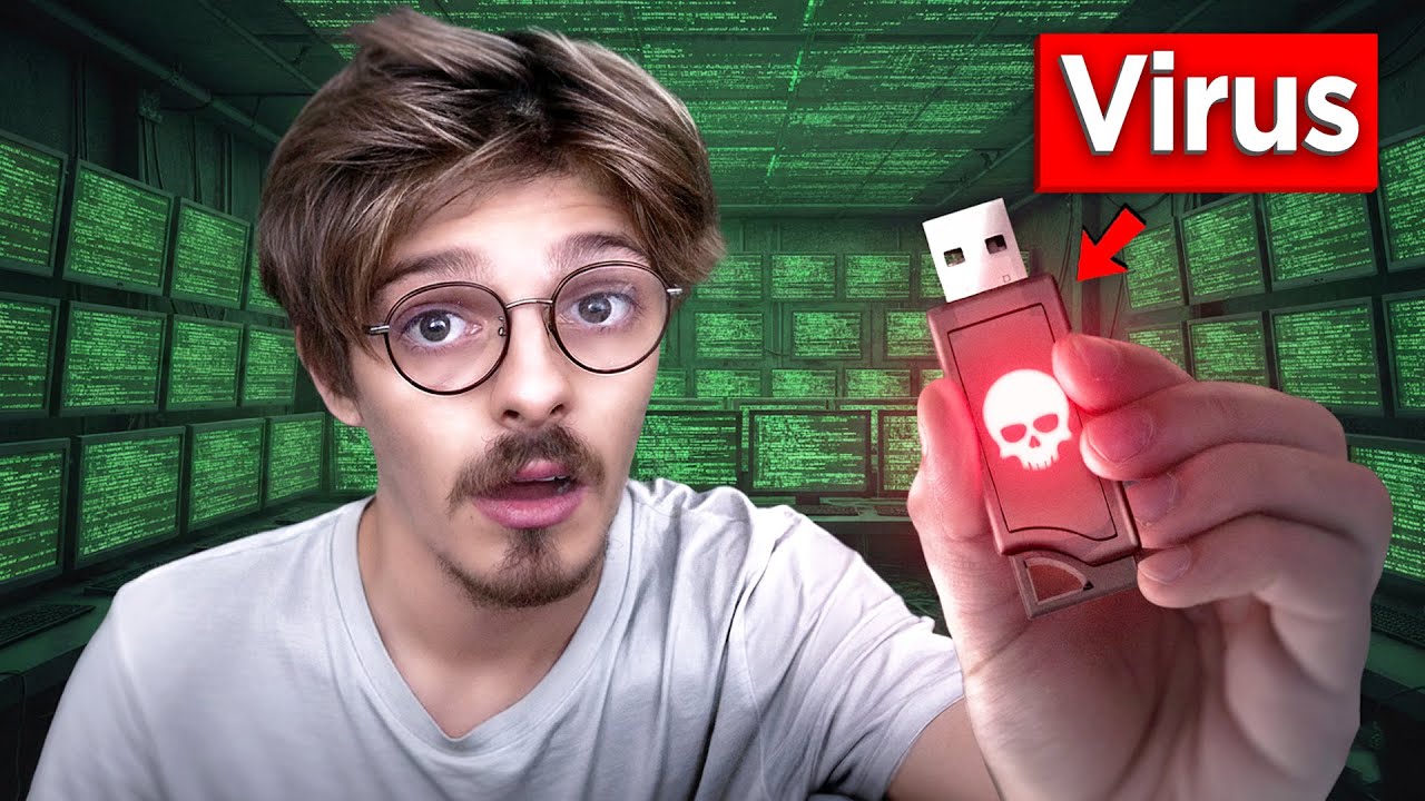J'ai déposé 100 Clés USB avec un Virus... (pour voir si les gens les branchent)