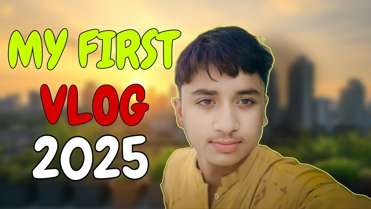 My first vlog 2025 new year 2025 ka pahla vlog with sahil's diary - YouTube