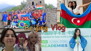 Pekindəki 10 günüm🇨🇳 |Tək səyahət, AFS Global STEM proqramı, Çin səddi, Tsinghua universiteti