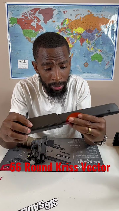56 Round Kriss Vector Mag! #godgunsandgadgets #GGGfam #glock #krissvector #getchamindright #gunfun