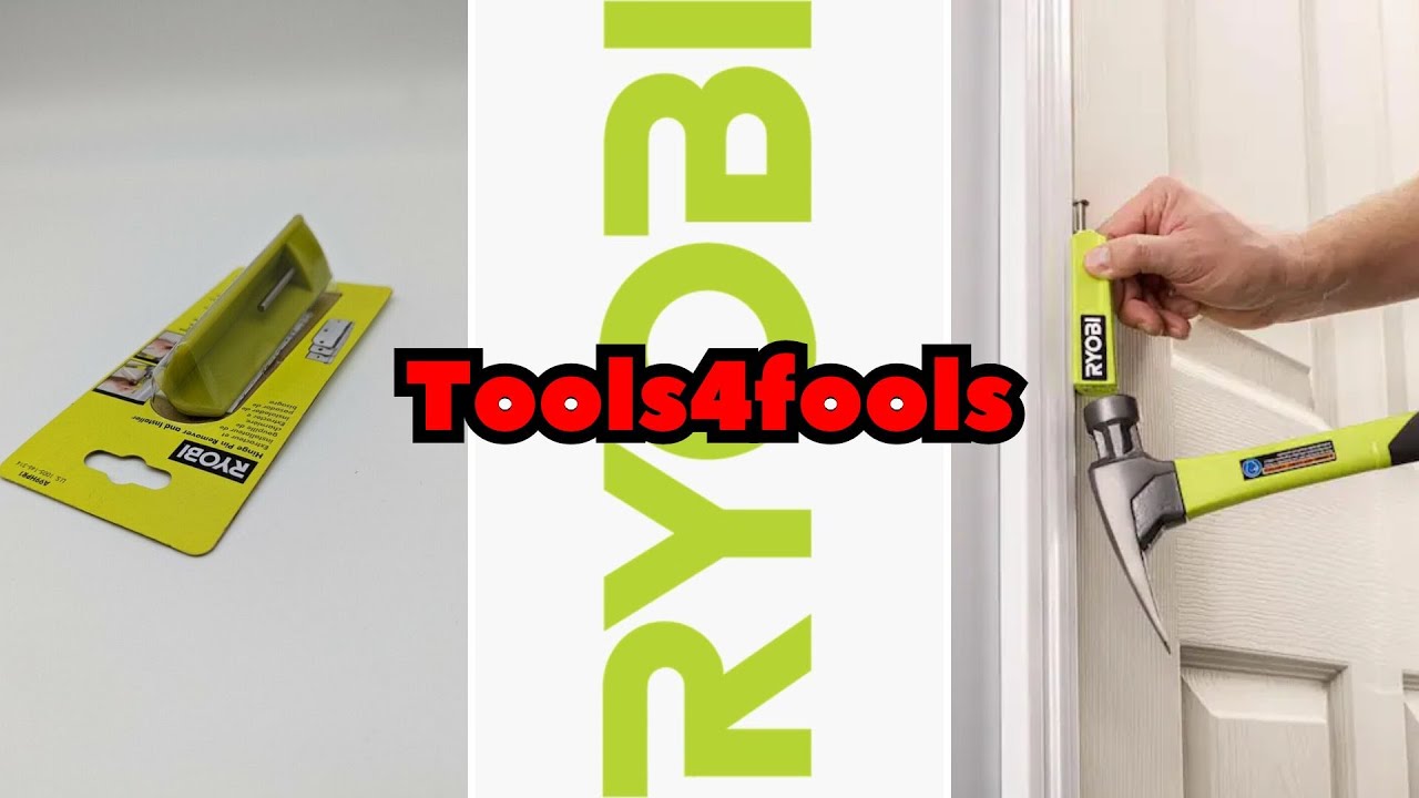 Tools 4 Fools Ryobi Pin Hinge Remover and Installer YouTube