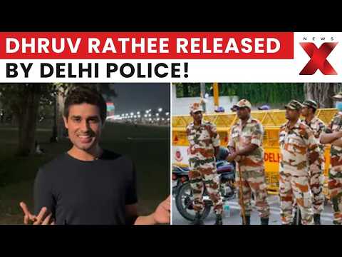Dhruv Rathee Released By Delhi Police Late Night, Warned Against Going To Jantar Mantar | BREAKING