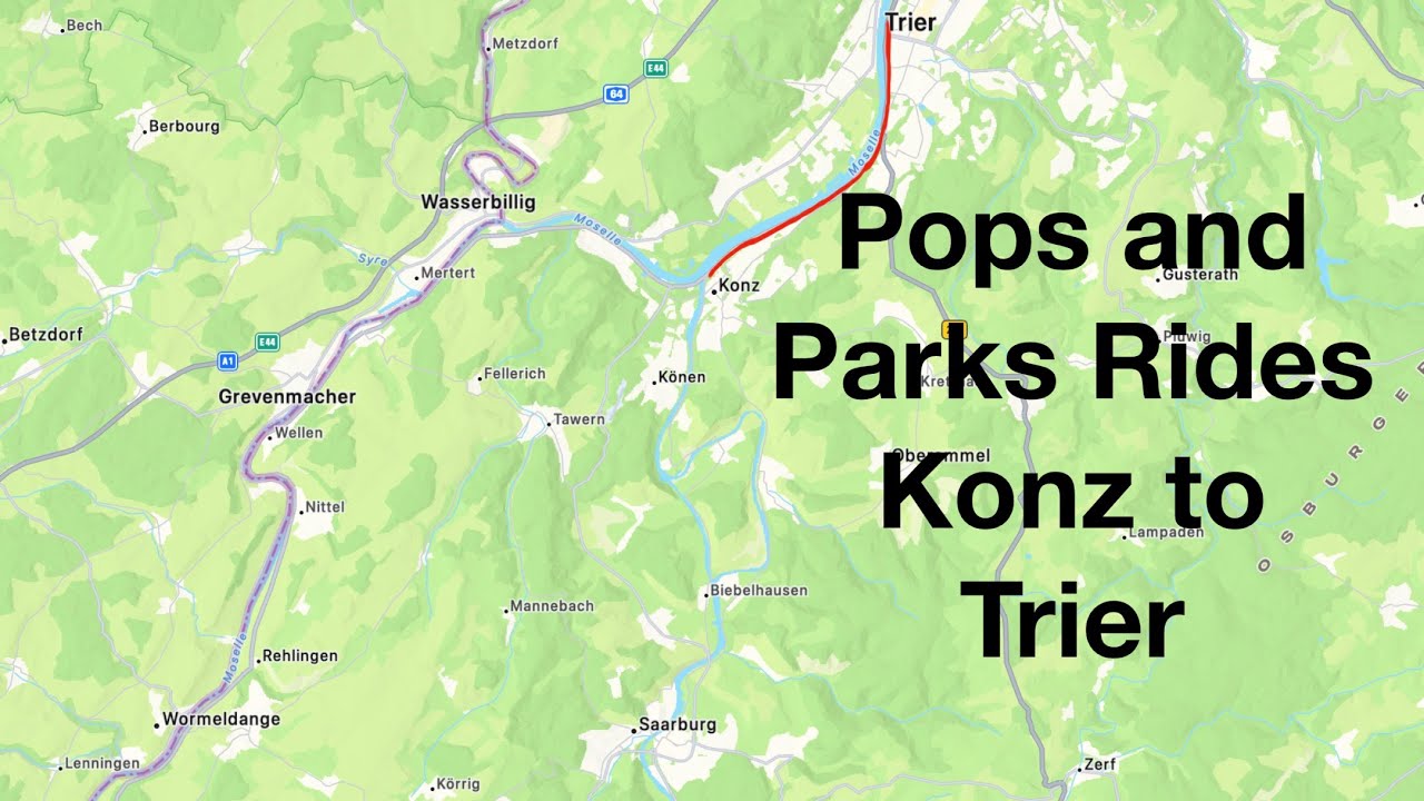 Mosel River Bike and Barge Tour: Konz to Trier Day 1 Part 3
