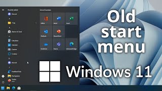 Famous Bring back old start menu on Windows 11 Net Worth