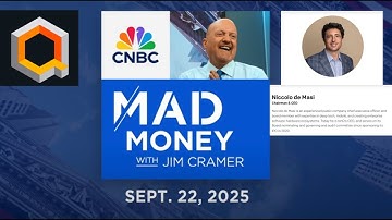 IONQ | Jim Cramer Niccolo De Masi | IONQ CNBC Mad Money | Quantum Computing And Networking