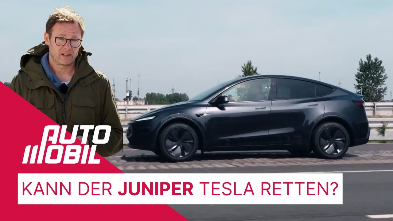 ALEX BLOCH TESTET das neue Tesla Model Y 2025 Facelift⚡| auto mobil