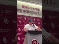 Brent Venables on OU football's escape of New Mexico: 'That was ugly'