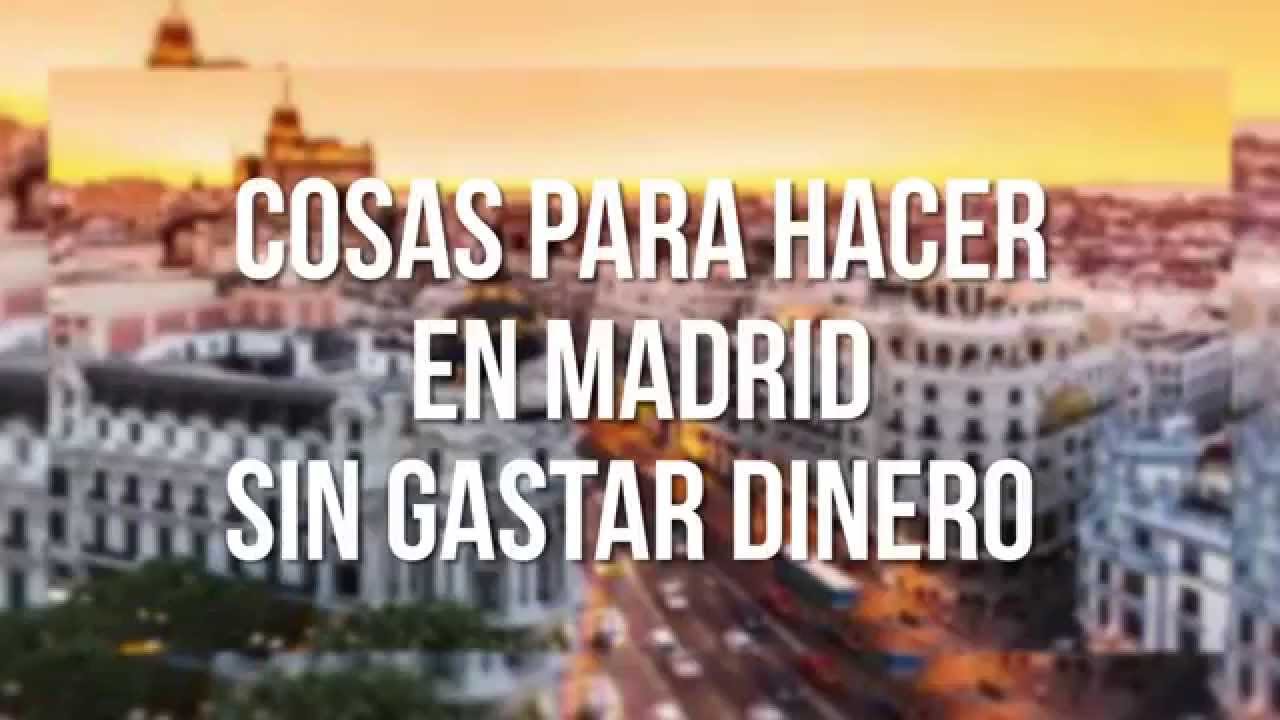 que hacer en madrid sin dinero