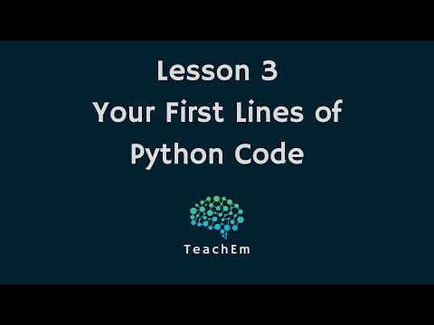 Lesson 3: Your First Command - Breathing Life Into Python