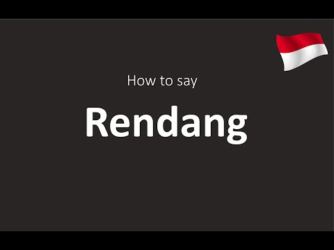 Rendang Pronounce