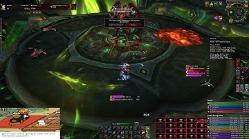 Blood DK solos M KJ for 60 seconds on last raid night for the kill