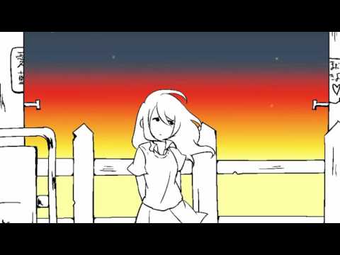 【初音ミクDark】　夕空センチメンタル【オリジナル】中文字幕