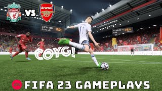 FIFA 23 Gameplay | Liverpool v Arsenal | Premier League | Latest XI | COYG screenshot 5