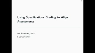 CTL Quick Take: Using Specifications Grading to Align Assessments